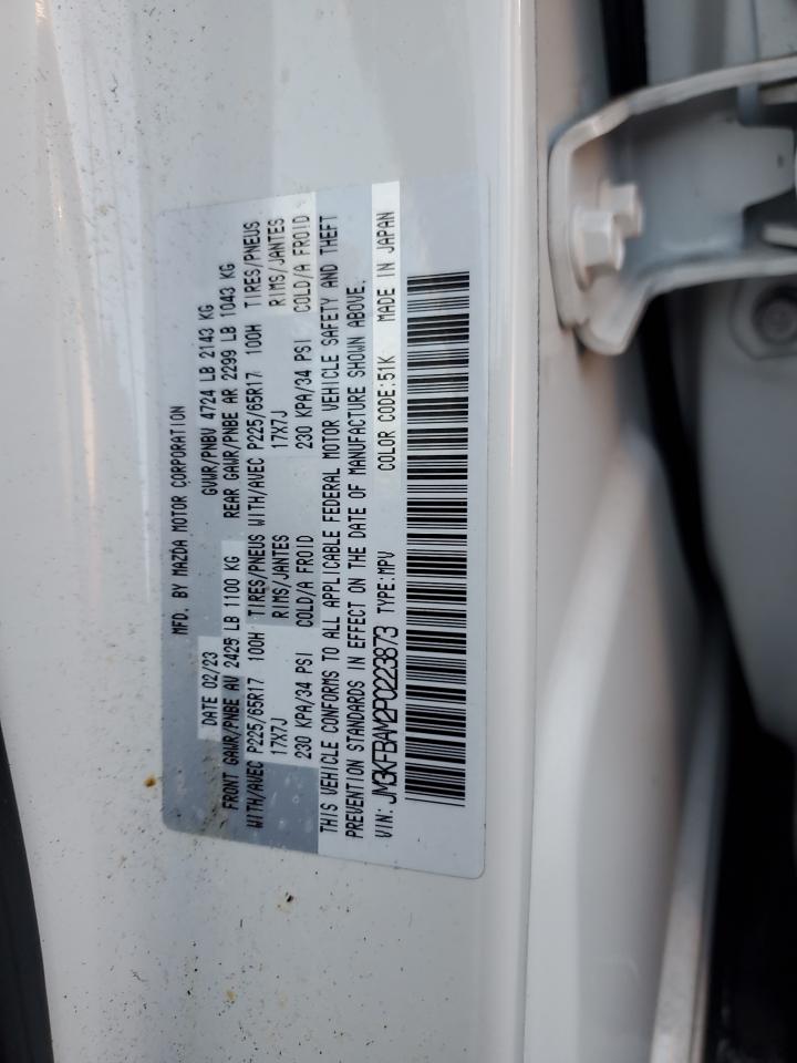 2023 MAZDA CX-5  VIN:JM3KFBAM2P0223873