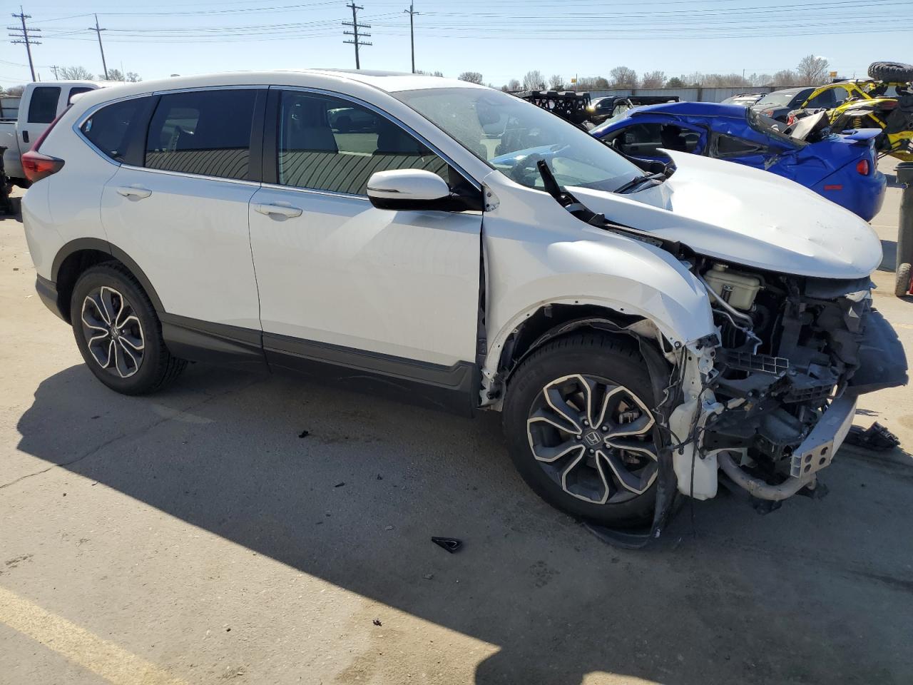 2022 HONDA CR-V EX VIN:2HKRW2H52NH608050