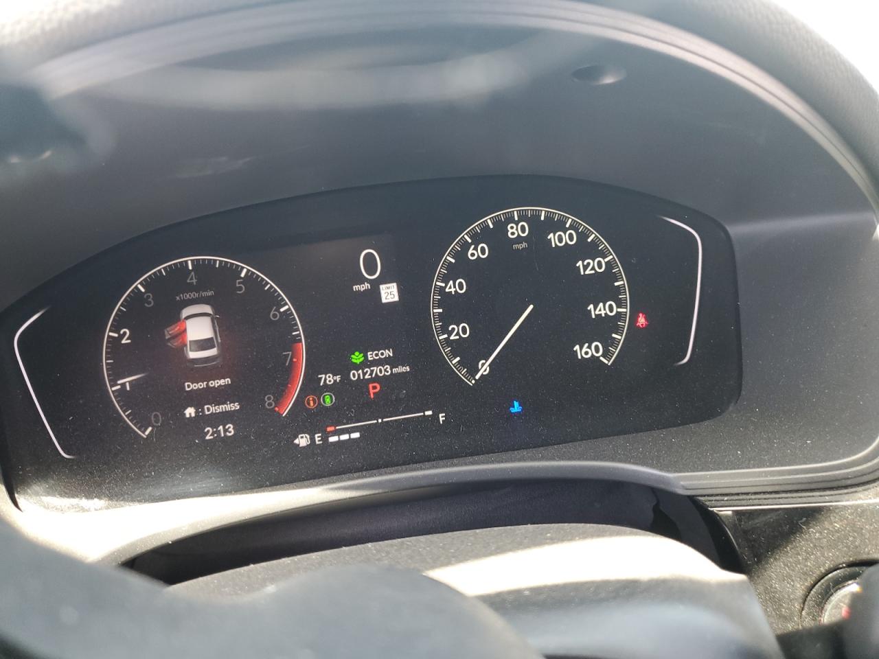 2022 HONDA CIVIC SPORT VIN:2HGFE2F56NH563567