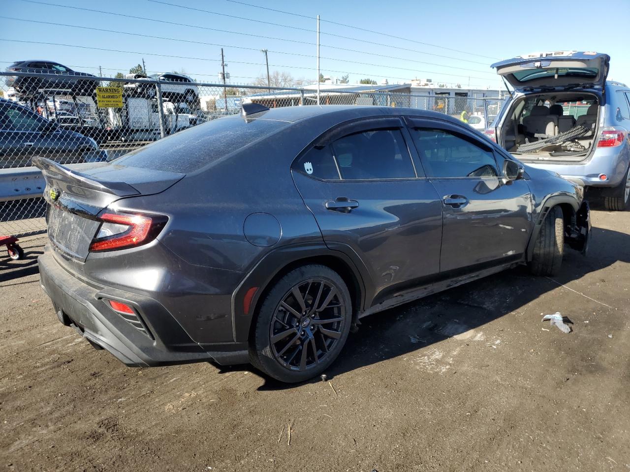 2022 SUBARU WRX LIMITED VIN:JF1VBAL67N9008496