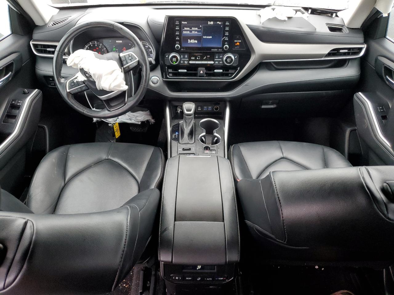 2022 TOYOTA HIGHLANDER XLE VIN:5TDGZRBH6NS194792