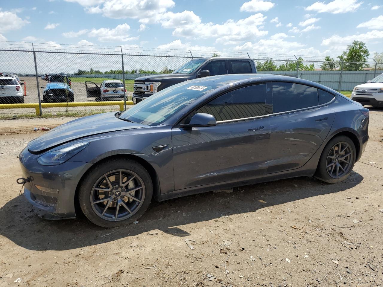 2022 TESLA MODEL 3  VIN:5YJ3E1EB8NF135959