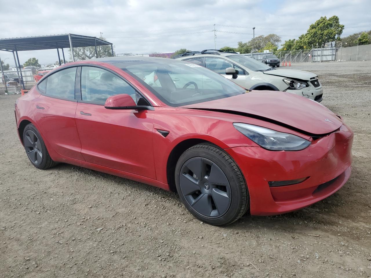 2022 TESLA MODEL 3  VIN:5YJ3E1EA8NF354444