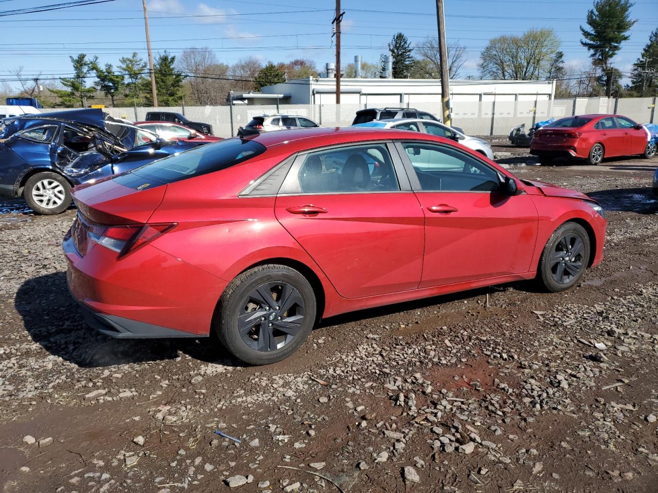 2022 HYUNDAI ELANTRA SEL VIN:5NPLM4AG6NH071105