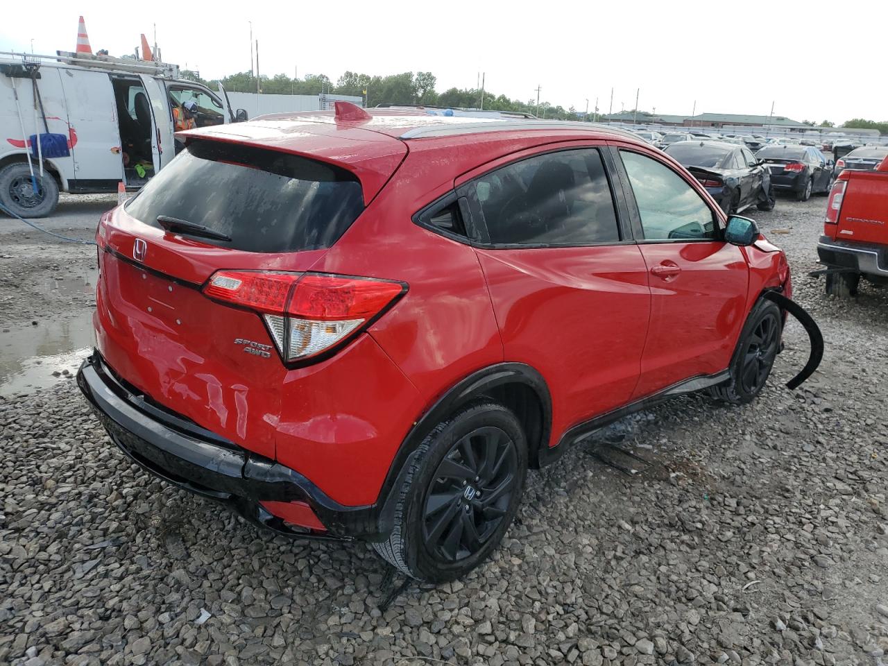 2022 HONDA HR-V SPORT VIN:3CZRU6H12NM748551