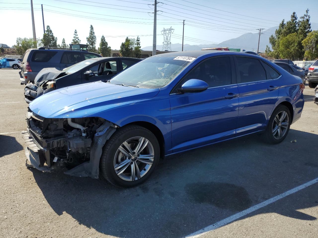 2022 VOLKSWAGEN JETTA SE VIN:3VW7M7BU9NM030904