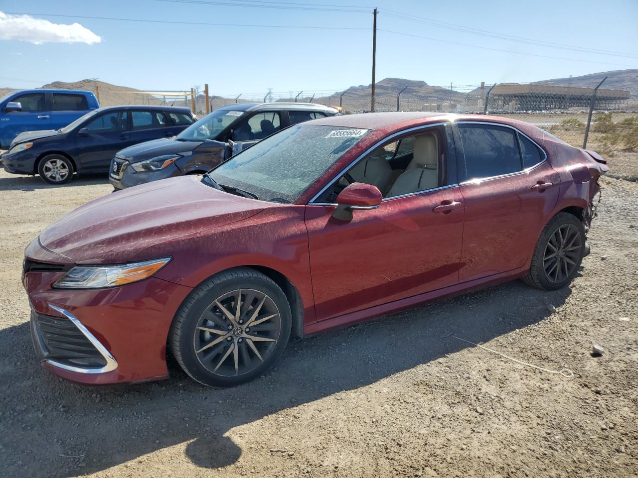 2022 TOYOTA CAMRY XLE VIN:4T1F31AK9NU591948
