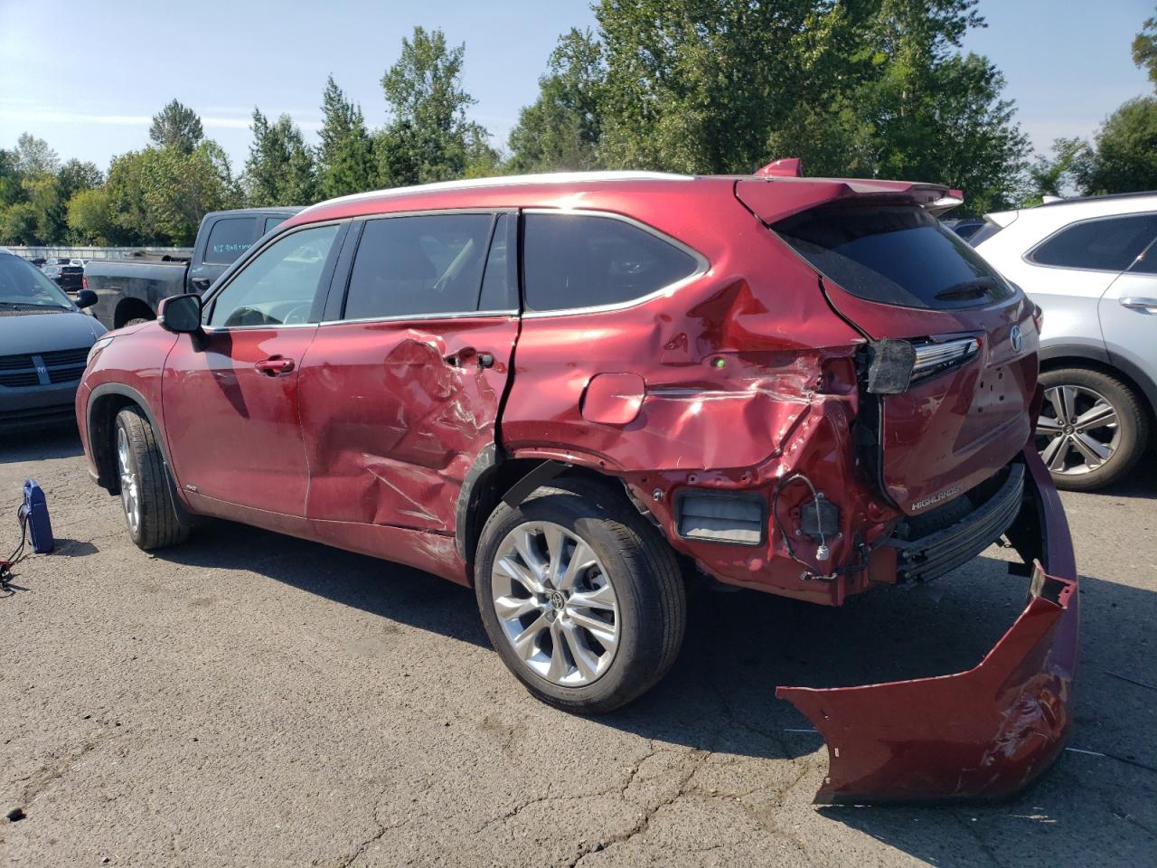 2023 TOYOTA HIGHLANDER HYBRID LIMITED VIN:5TDXBRCH5PS584952