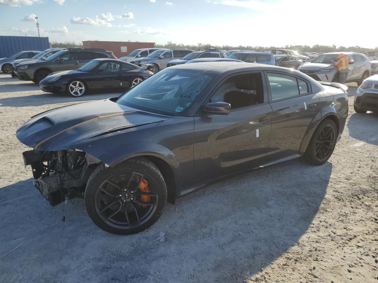 2022 DODGE CHARGER SCAT PACK VIN:2C3CDXGJ8NH100895