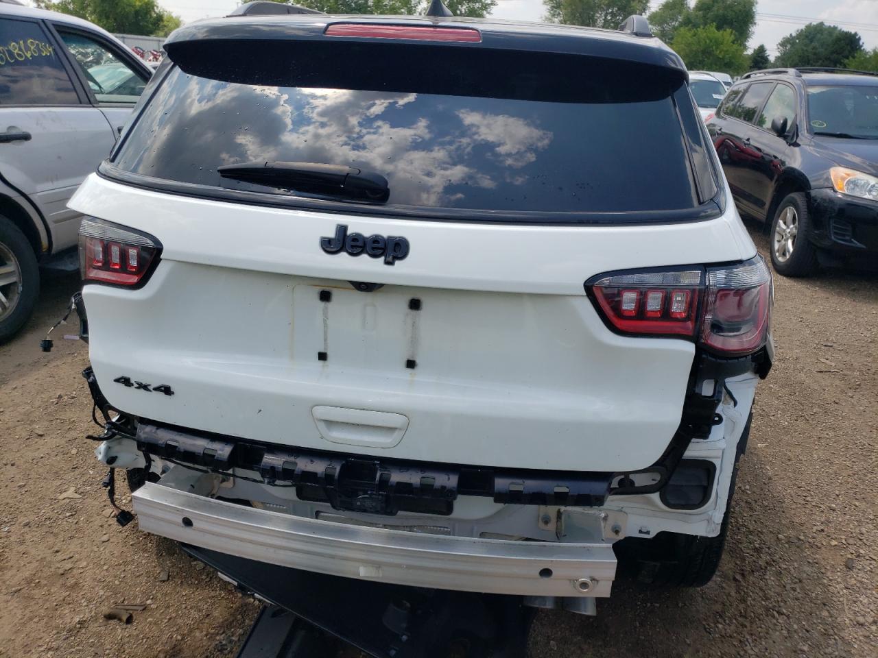 2022 JEEP COMPASS LATITUDE VIN:3C4NJDBB0NT179420