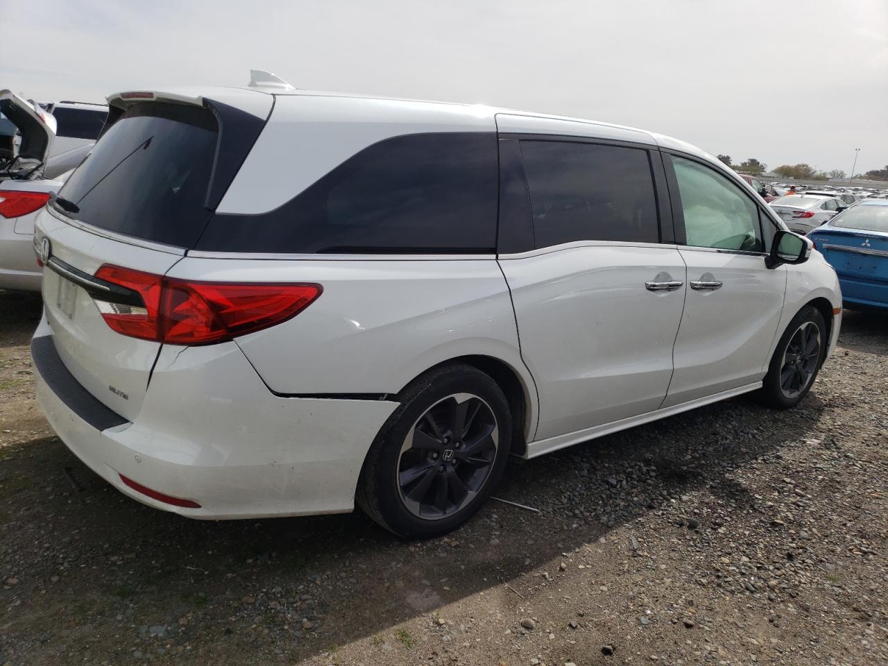 2022 HONDA ODYSSEY ELITE VIN:5FNRL6H91NB067087