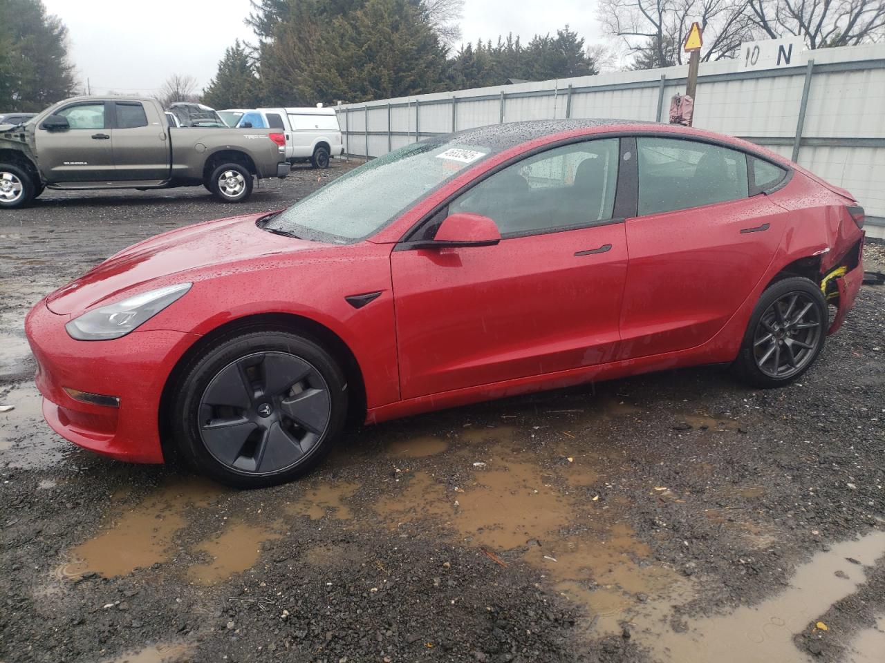 2022 TESLA MODEL 3  VIN:5YJ3E1EB4NF273515
