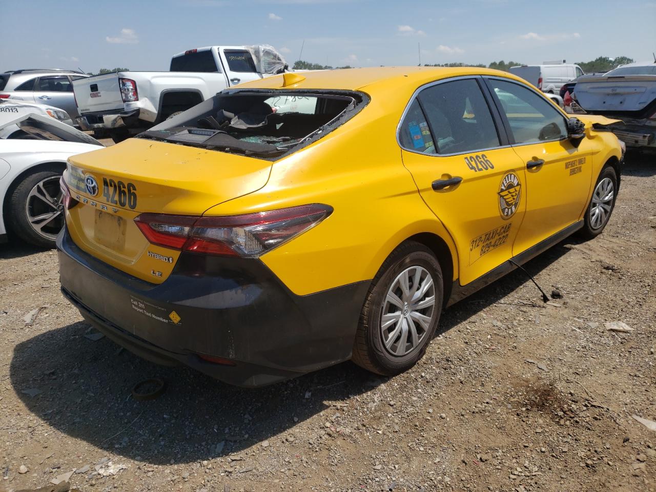 2022 TOYOTA CAMRY LE VIN:4T1C31AK1NU574015