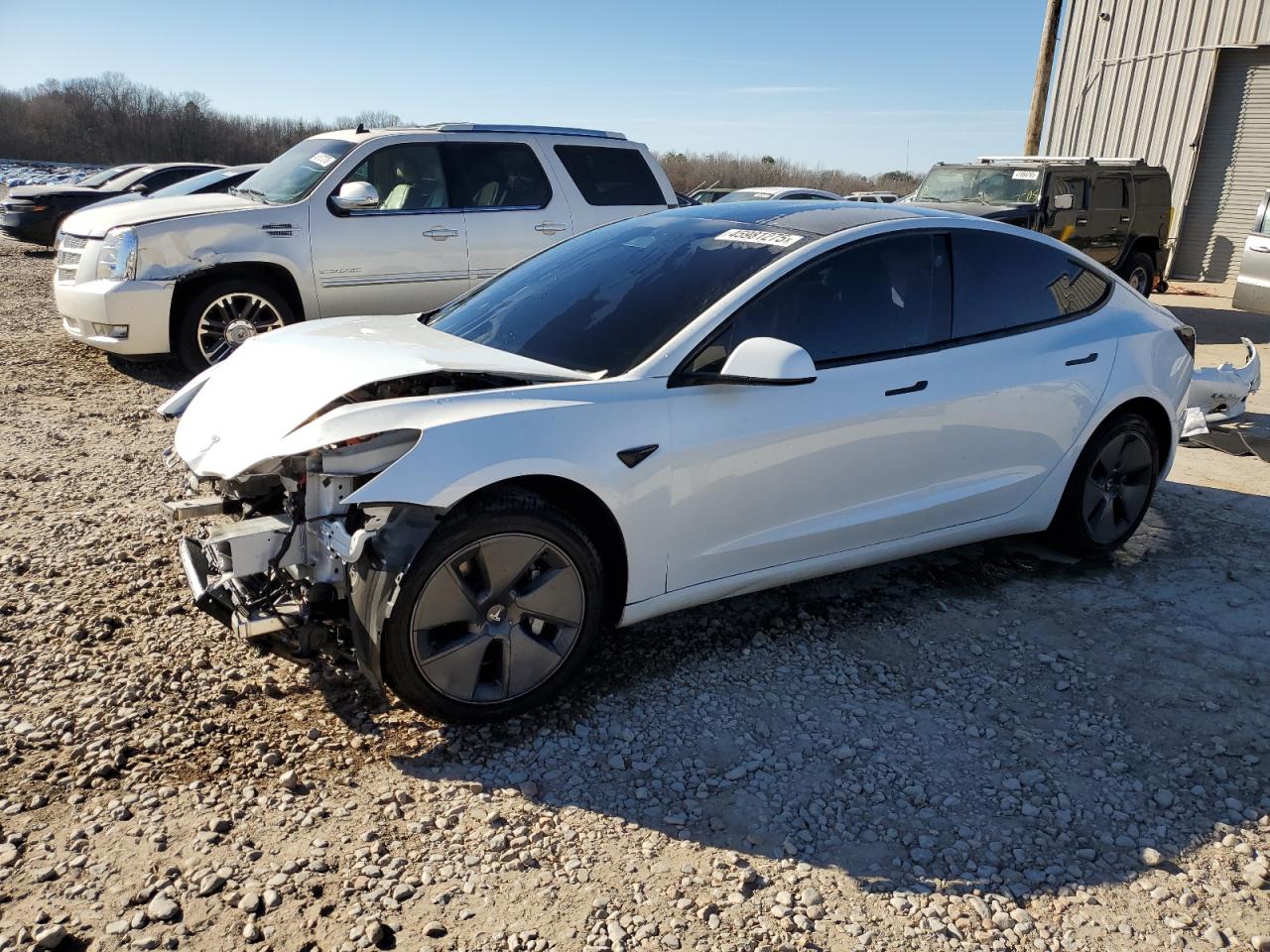 2022 TESLA MODEL 3  VIN:5YJ3E1EB4NF273255