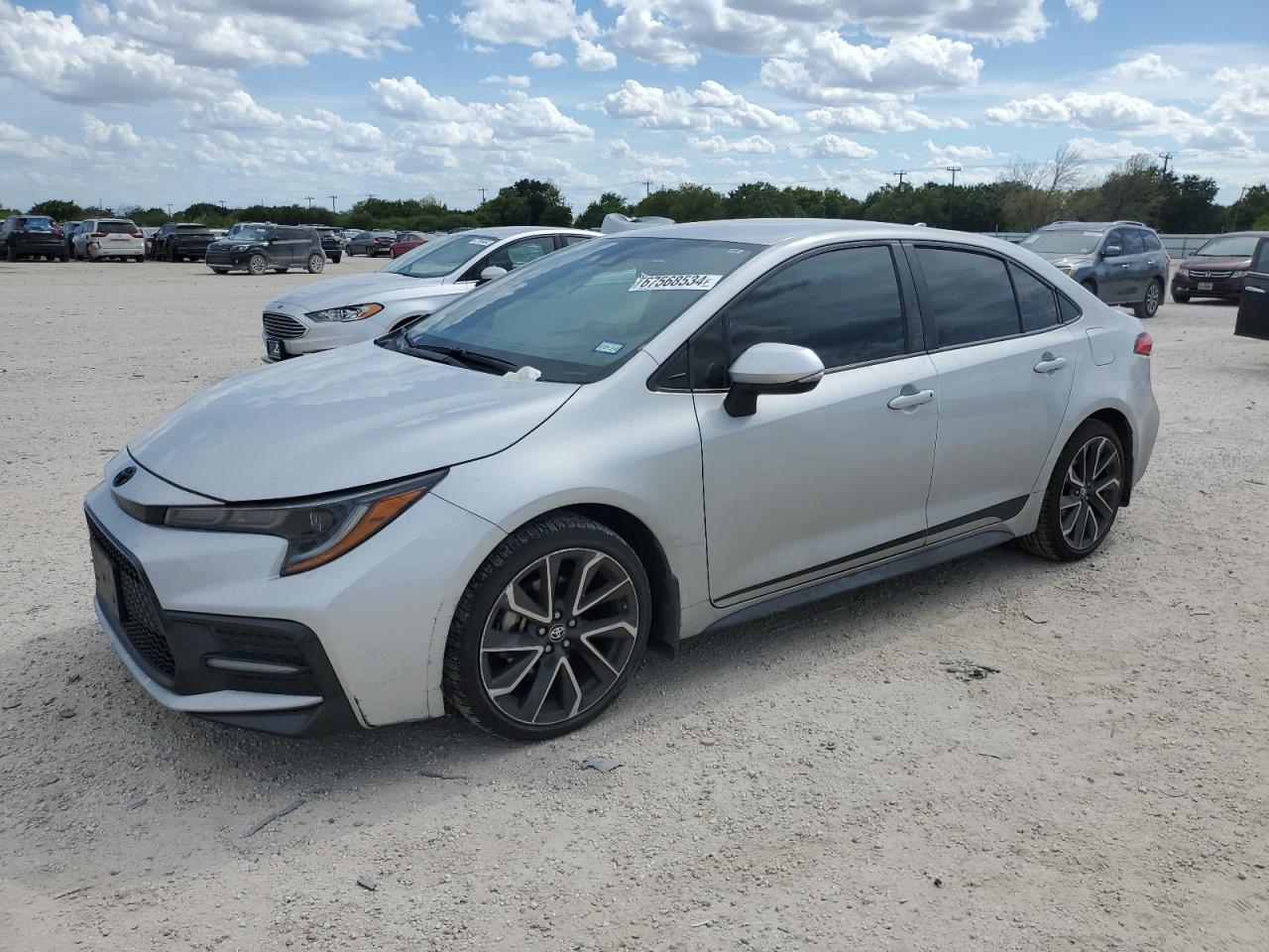 2022 TOYOTA COROLLA SE VIN:5YFS4MCE8NP135512