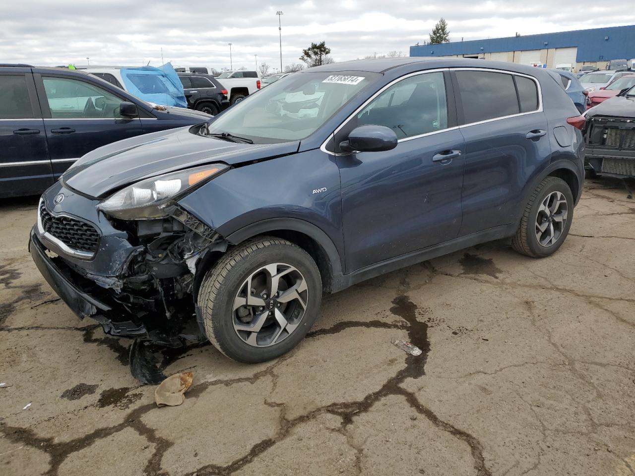 2022 KIA SPORTAGE LX VIN:KNDPMCACXN7993373