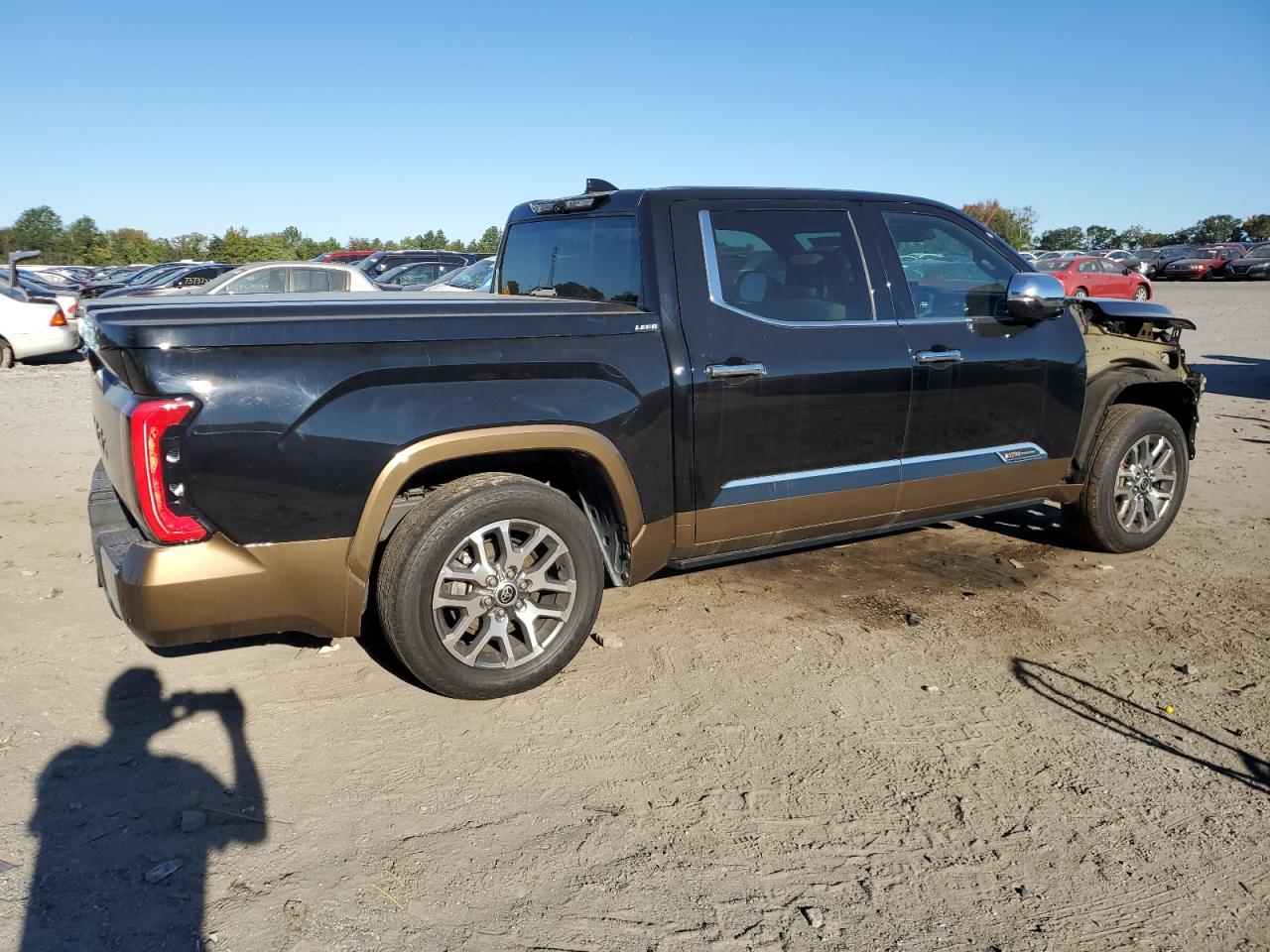2022 TOYOTA TUNDRA CREWMAX PLATINUM VIN:5TFMA5DB6NX009193