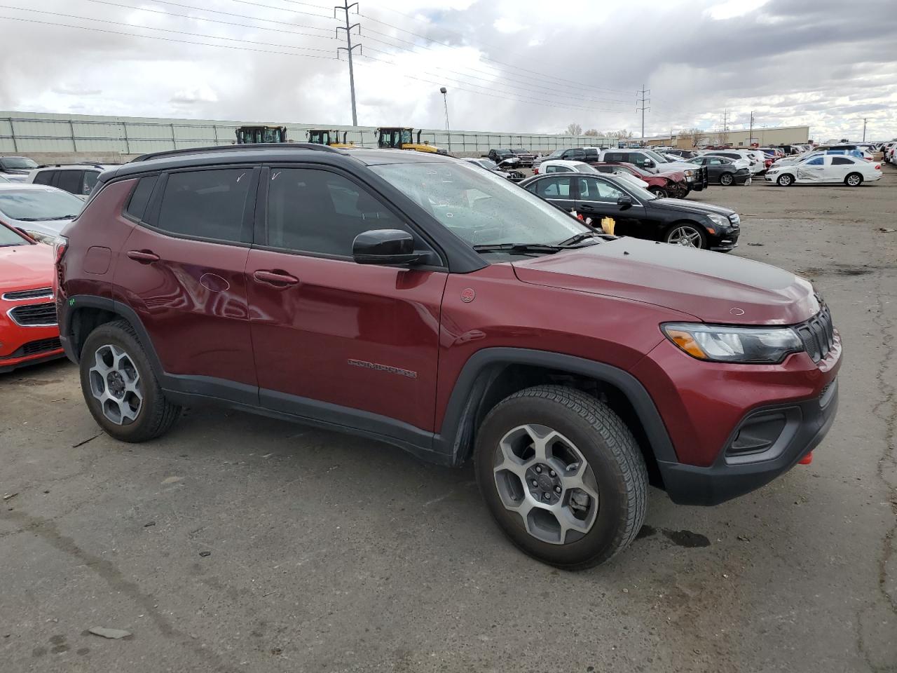 2022 JEEP COMPASS TRAILHAWK VIN:3C4NJDDB0NT207939