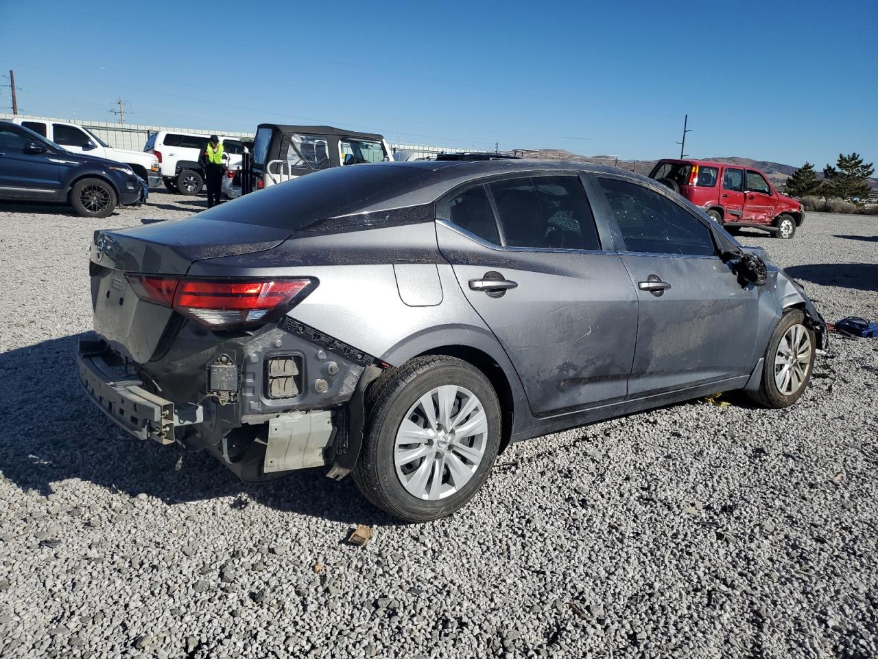 2022 NISSAN SENTRA S VIN:3N1AB8BV5NY240232