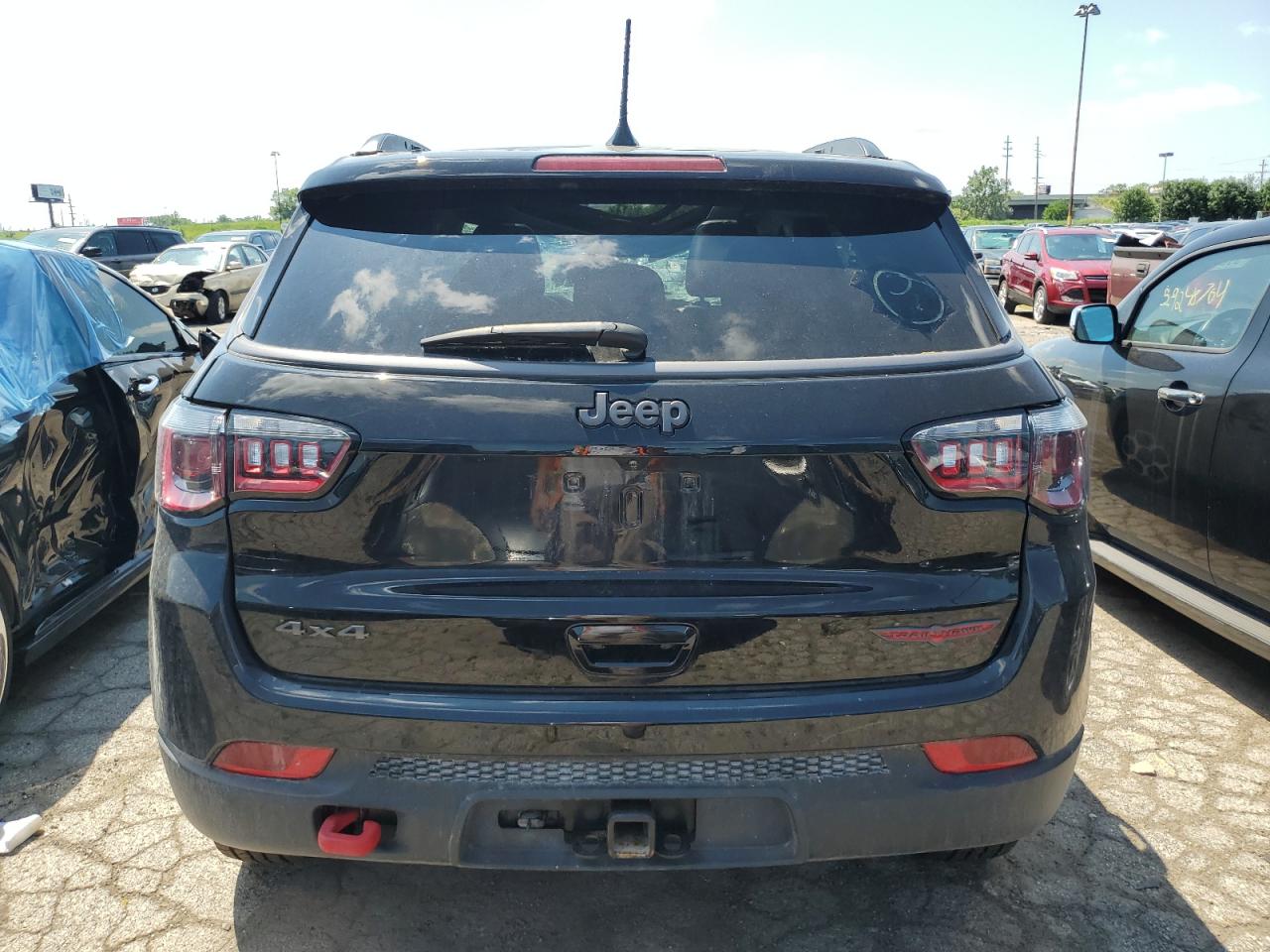 2022 JEEP COMPASS TRAILHAWK VIN:3C4NJDDB9NT185536