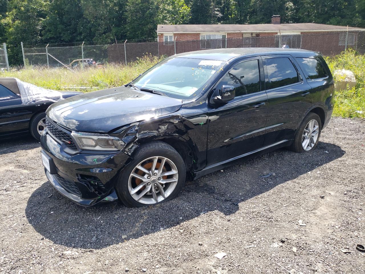 2022 DODGE DURANGO GT VIN:1C4RDJDG1NC136796