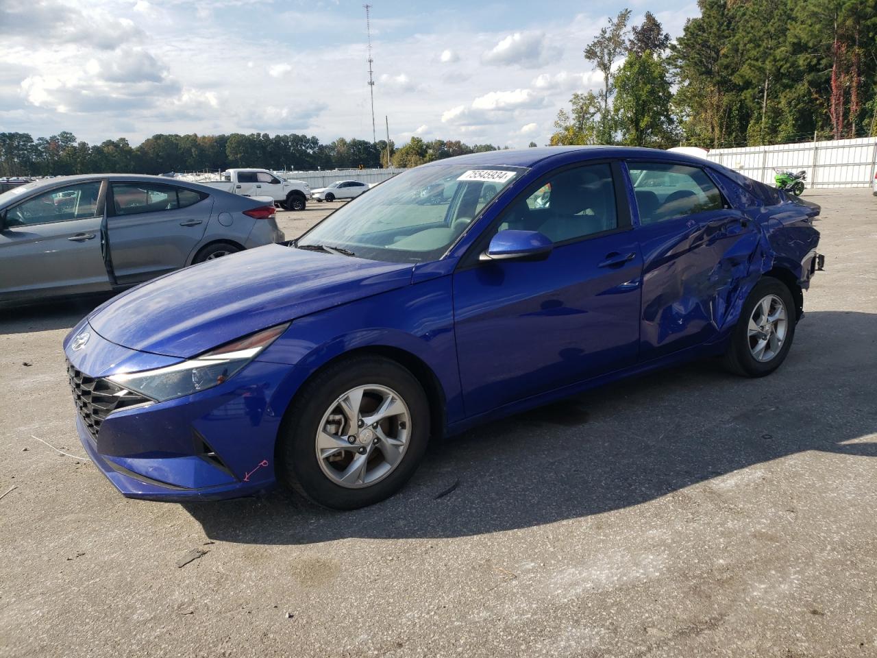2023 HYUNDAI ELANTRA SE VIN:KMHLL4AG7PU483475