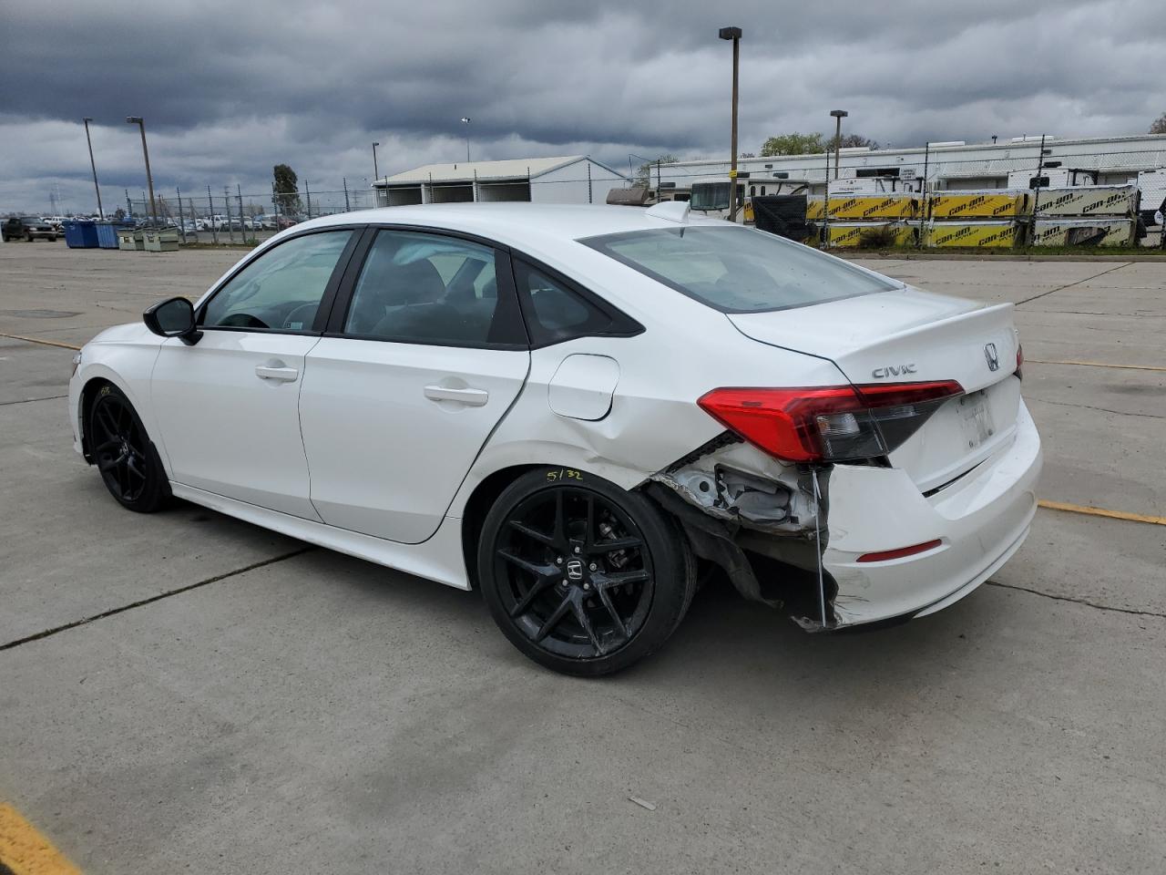 2022 HONDA CIVIC SPORT VIN:2HGFE2F56NH516734