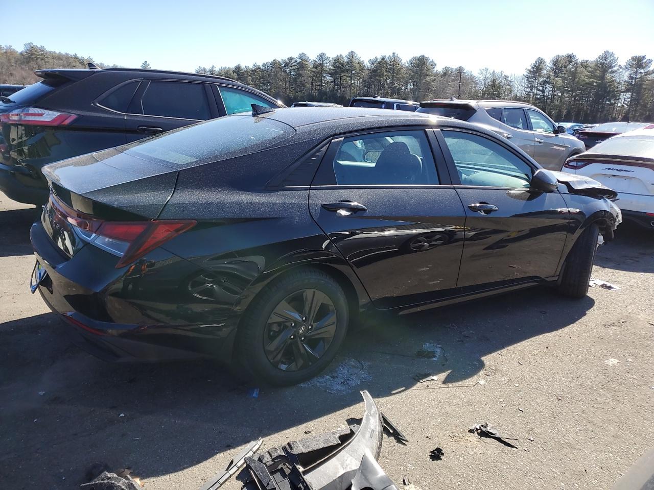 2022 HYUNDAI ELANTRA SEL VIN:5NPLM4AG0NH073559