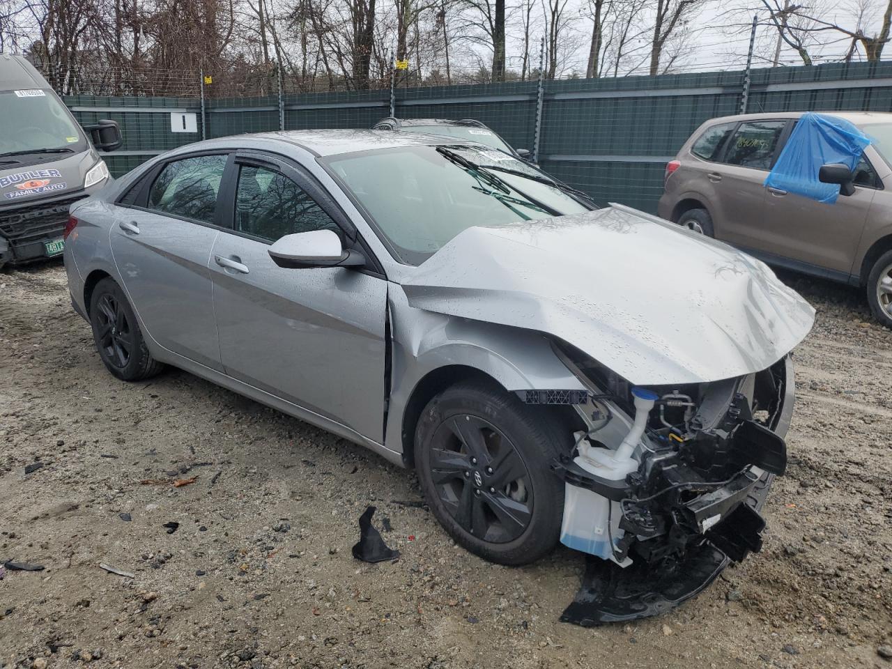 2022 HYUNDAI ELANTRA SEL VIN:5NPLM4AG7NH074675