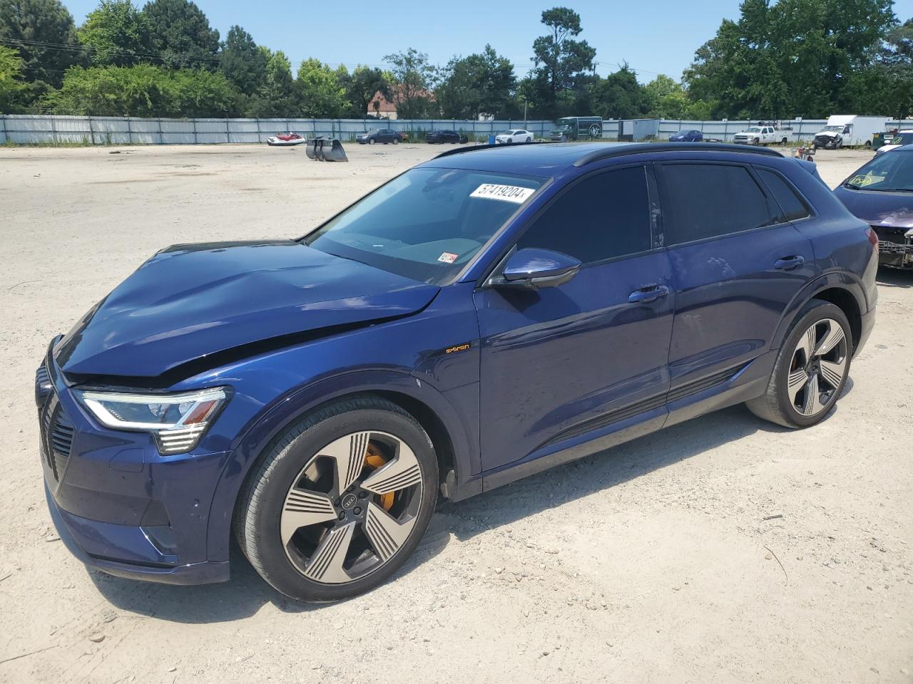 2022 AUDI E-TRON PREMIUM PLUS VIN:WA1LAAGE4NB008075