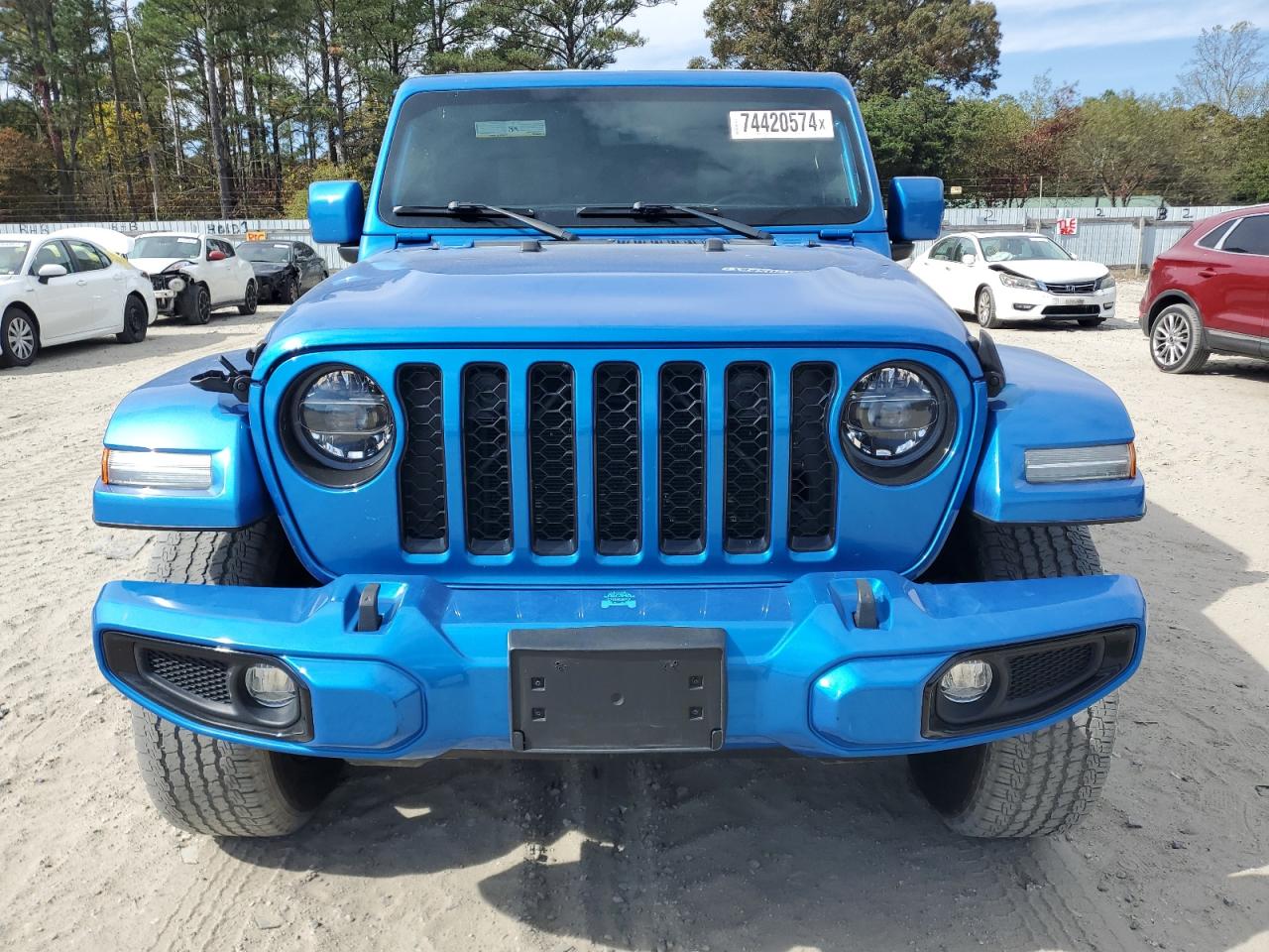 2022 JEEP GLADIATOR OVERLAND VIN:1C6JJTFMXNL108328