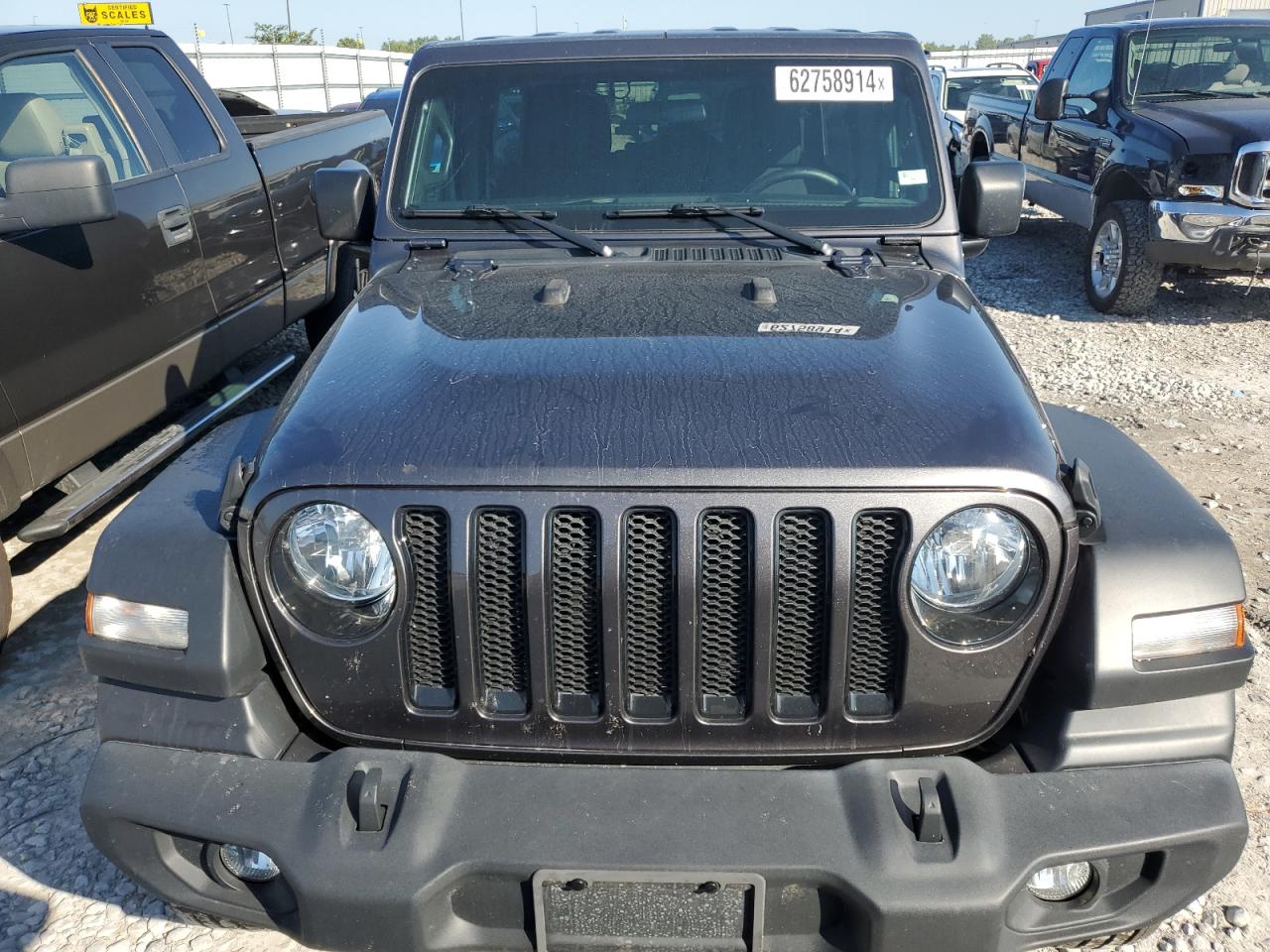 2022 JEEP WRANGLER UNLIMITED SPORT VIN:1C4HJXDG5NW122938