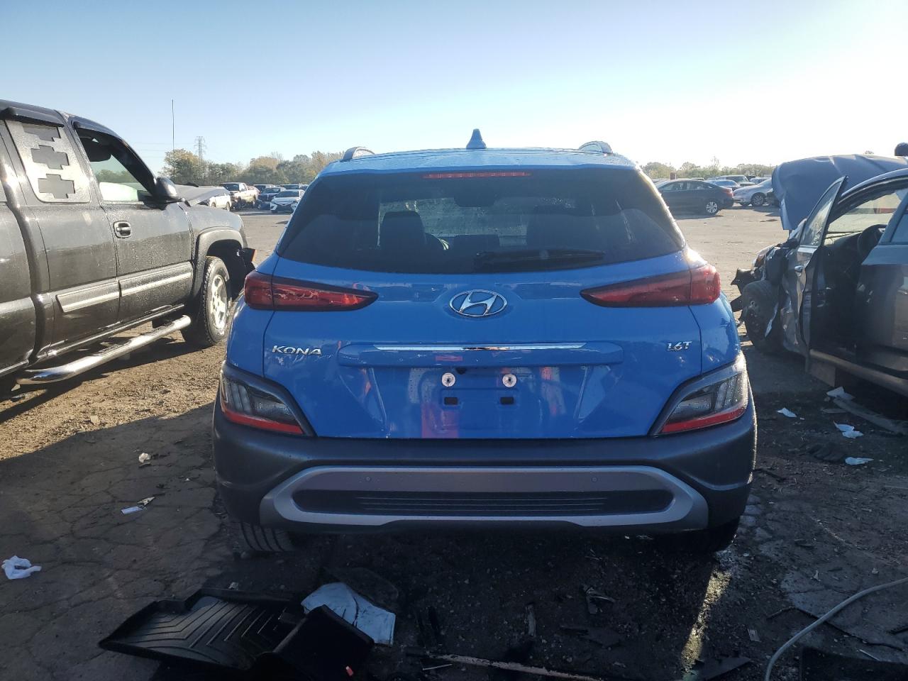 2022 HYUNDAI KONA LIMITED VIN:KM8K53A34NU851931