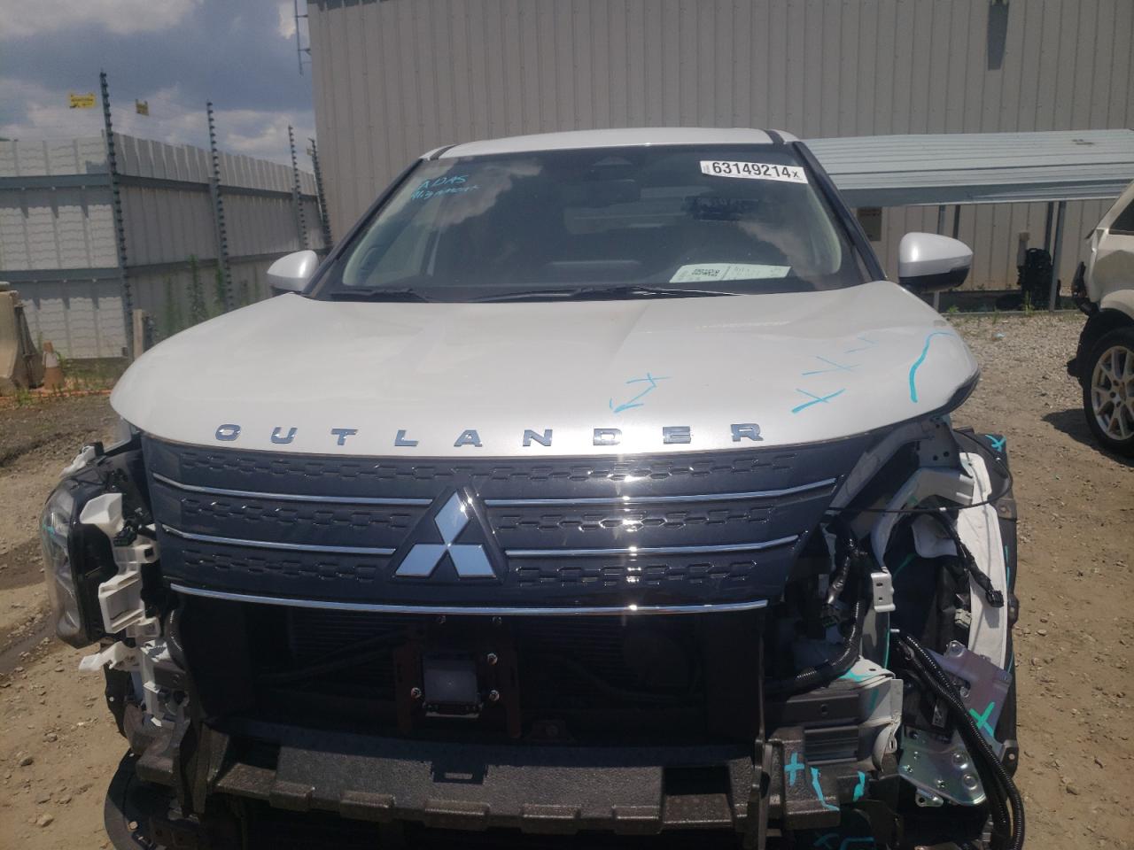 2023 MITSUBISHI OUTLANDER SE VIN:JA4J3UA84PZ061004