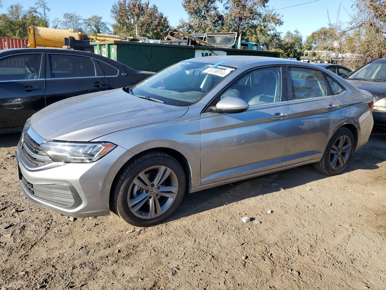 2022 VOLKSWAGEN JETTA SE VIN:3VWEM7BU9NM005296