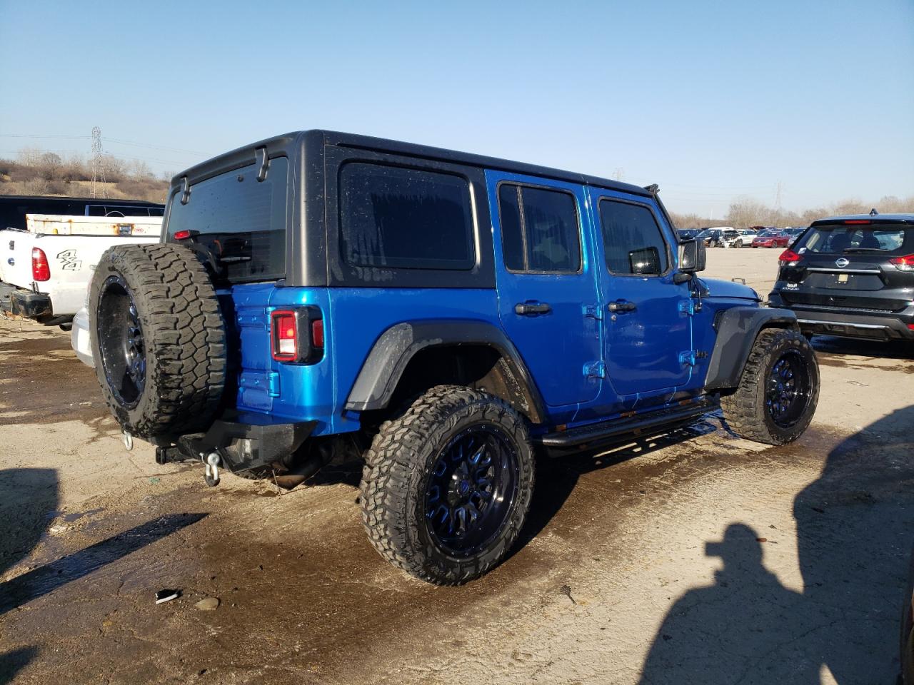 2022 JEEP WRANGLER UNLIMITED SPORT VIN:1C4HJXDN0NW174850