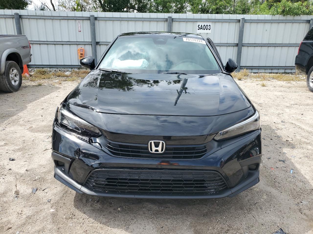 2022 HONDA CIVIC SPORT VIN:2HGFE2F56NH606532