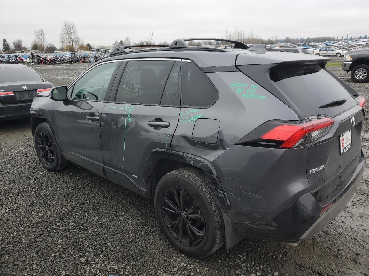 2022 TOYOTA RAV4 SE VIN:4T3T6RFV1NU103918