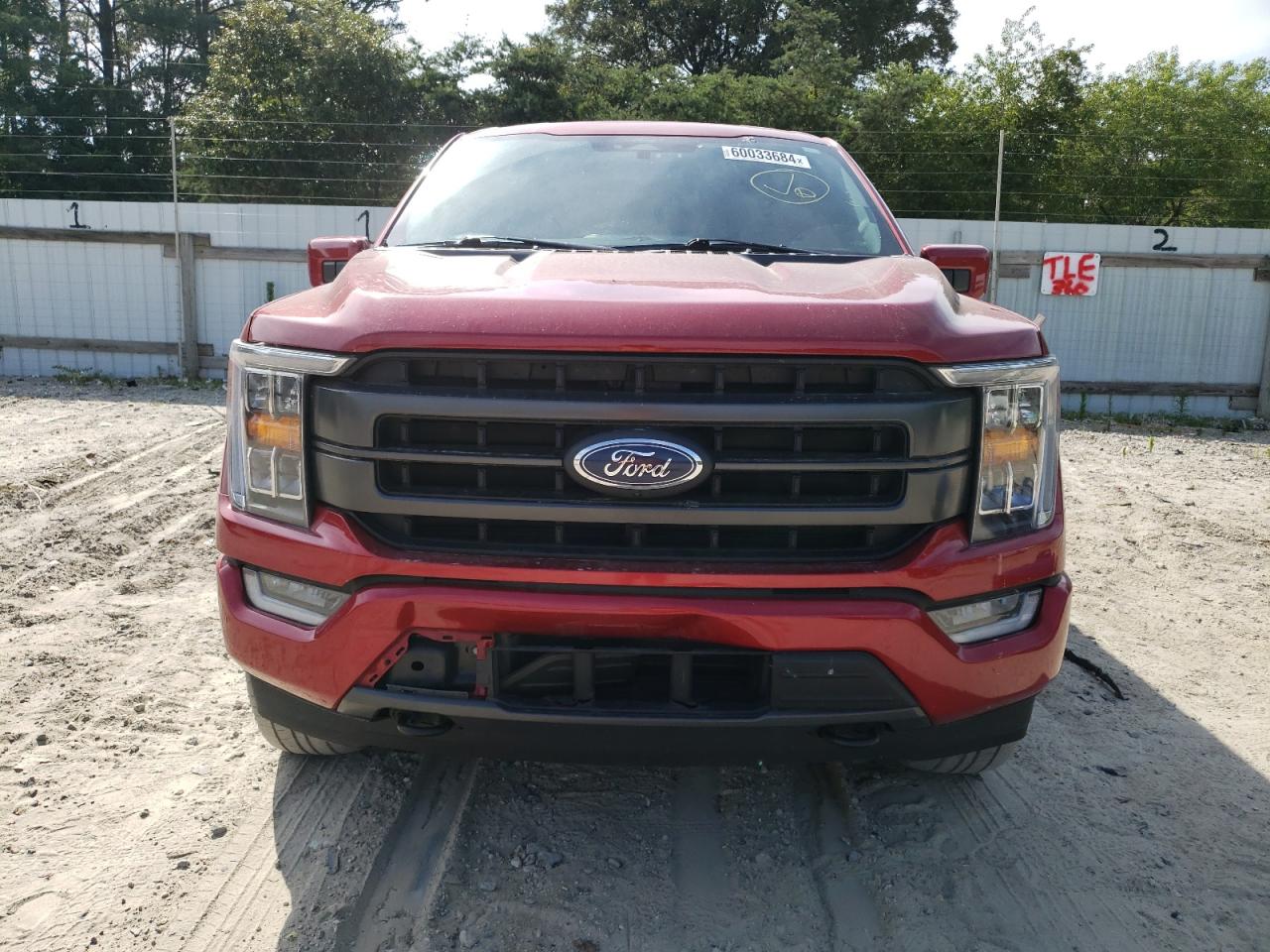 2022 FORD F150 SUPERCREW VIN:1FTFW1E87NKE93619