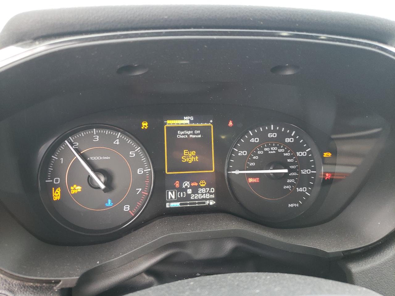 2022 SUBARU CROSSTREK  VIN:JF2GTABC9N8232092