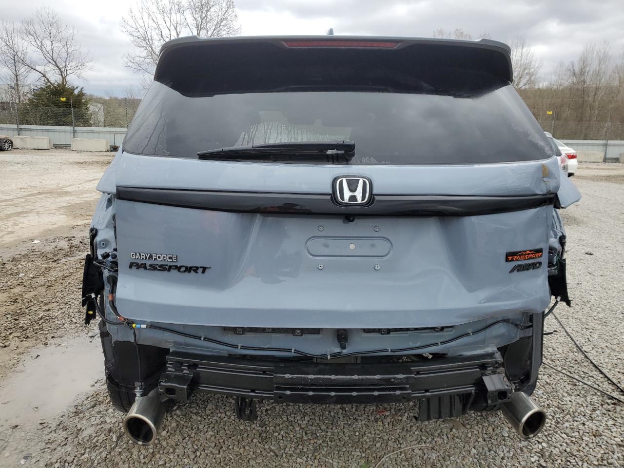 2022 HONDA PASSPORT TRAIL SPORT VIN:5FNYF8H62NB017724