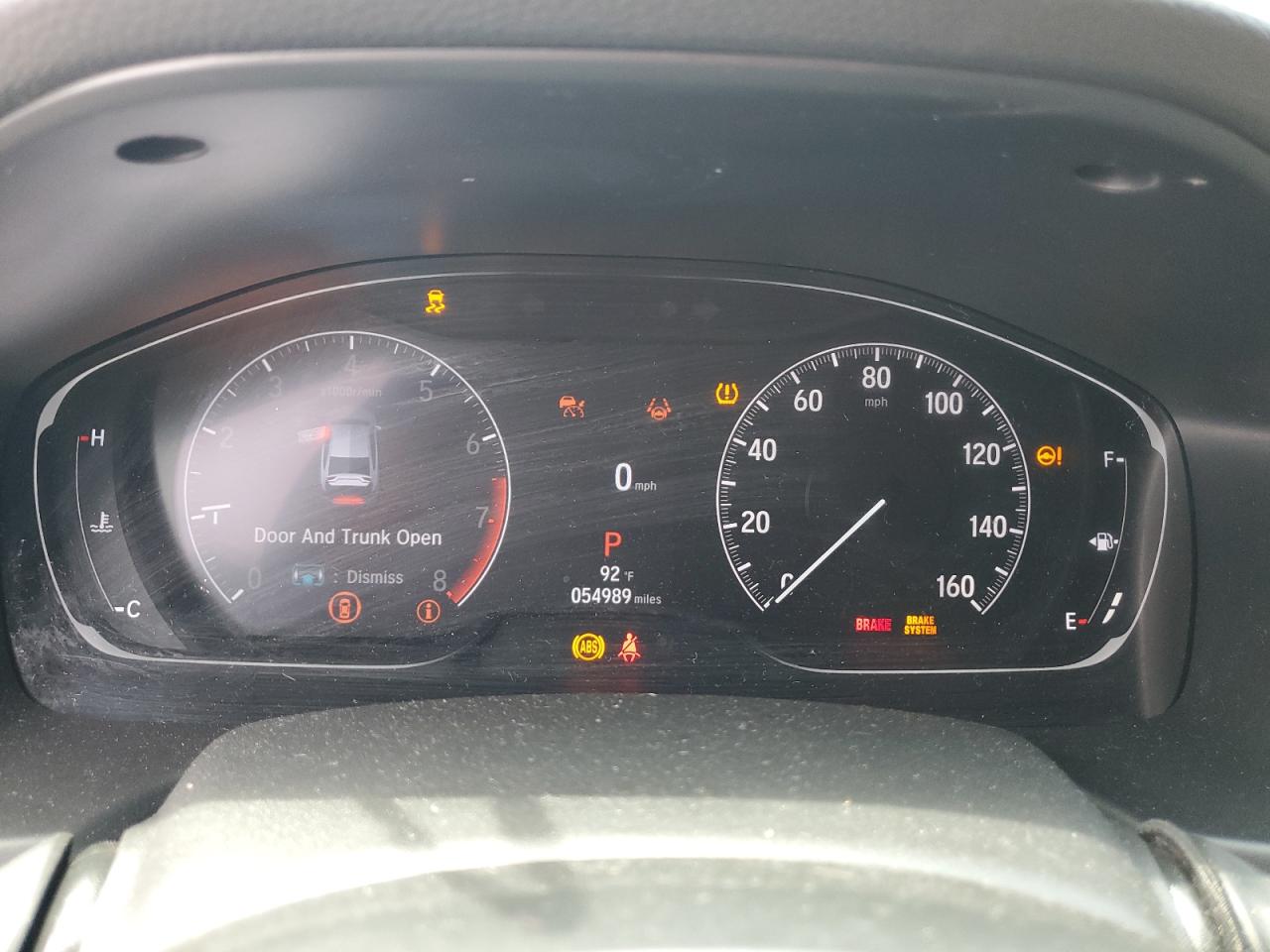 2022 HONDA ACCORD LX VIN:1HGCV1F13NA055355