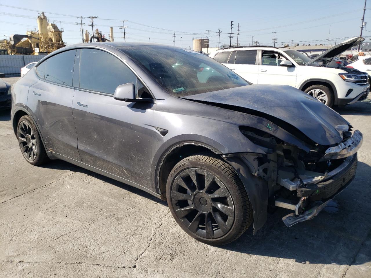 2022 TESLA MODEL Y  VIN:7SAYGDEEXNF350144