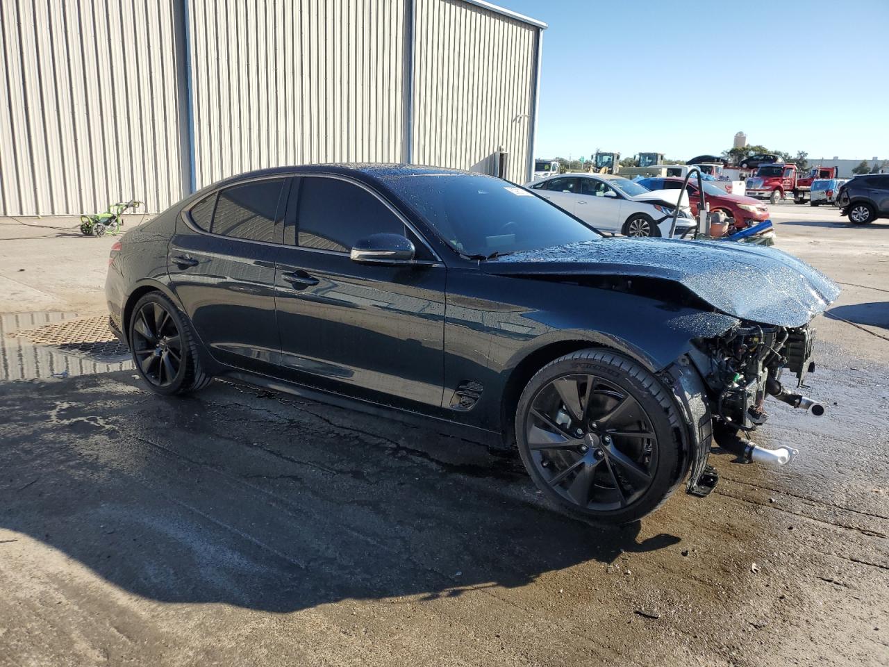 2023 GENESIS G70 BASE VIN:KMTG34TA5PU129955