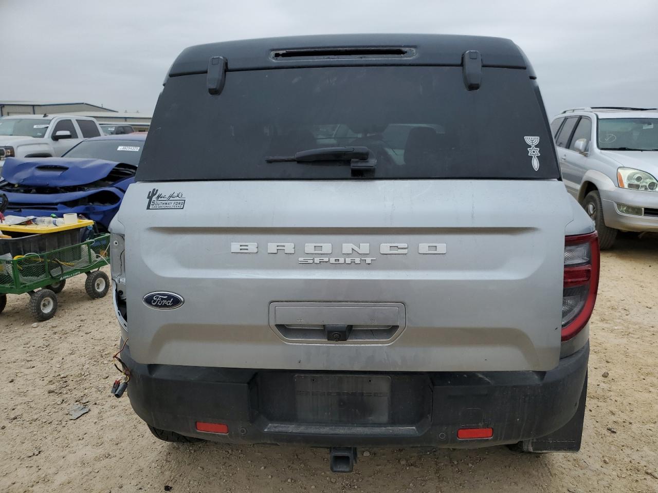 2022 FORD BRONCO SPORT BADLANDS VIN:3FMCR9D91NRE11281