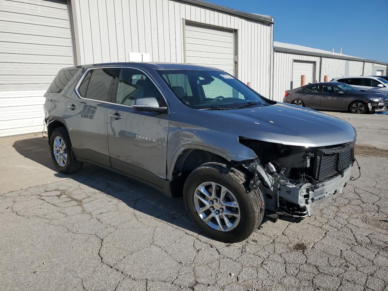 2023 CHEVROLET TRAVERSE LS VIN:1GNEVLKW0PJ200334
