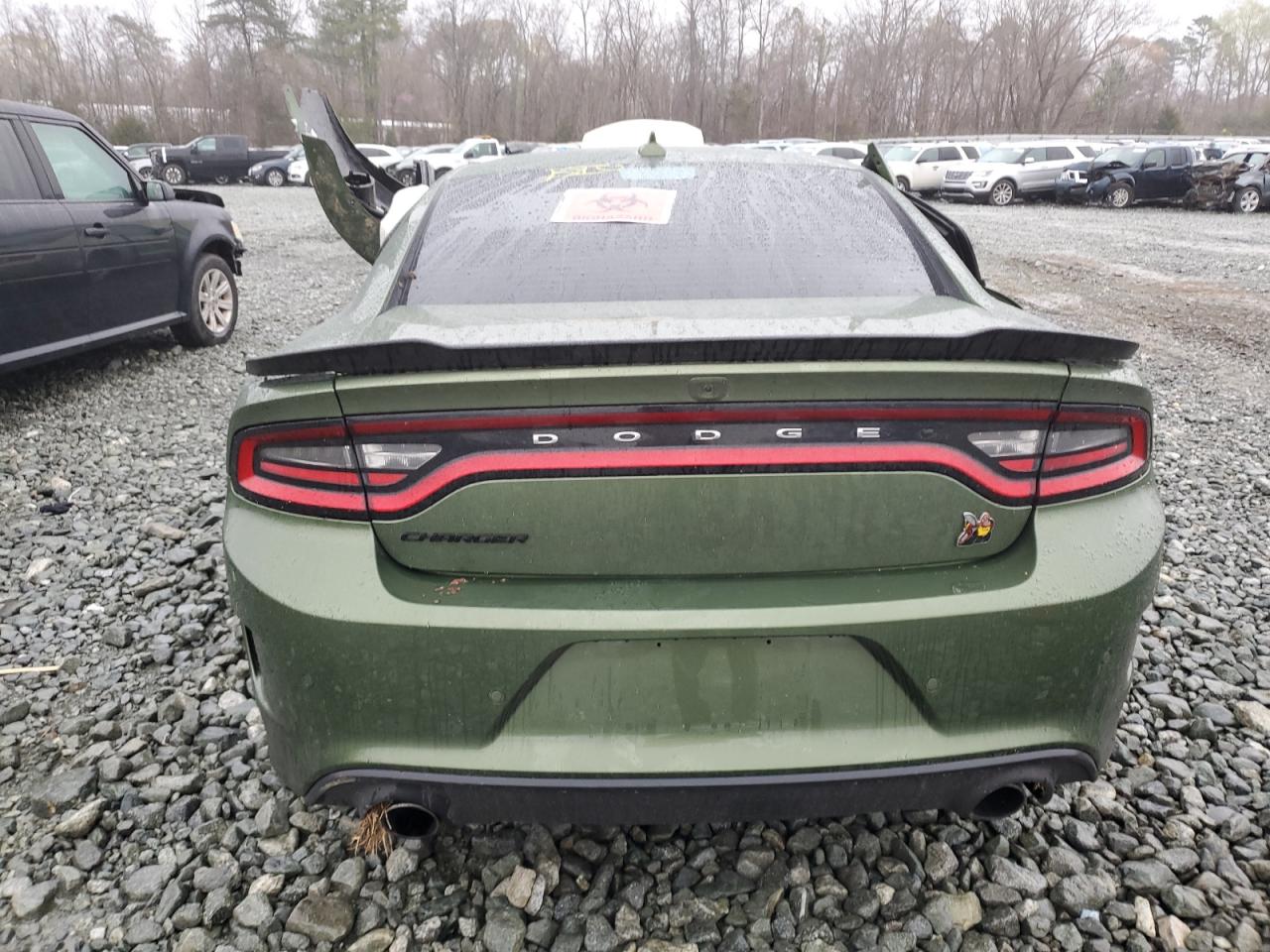 2022 DODGE CHARGER SCAT PACK VIN:2C3CDXGJ8NH264373