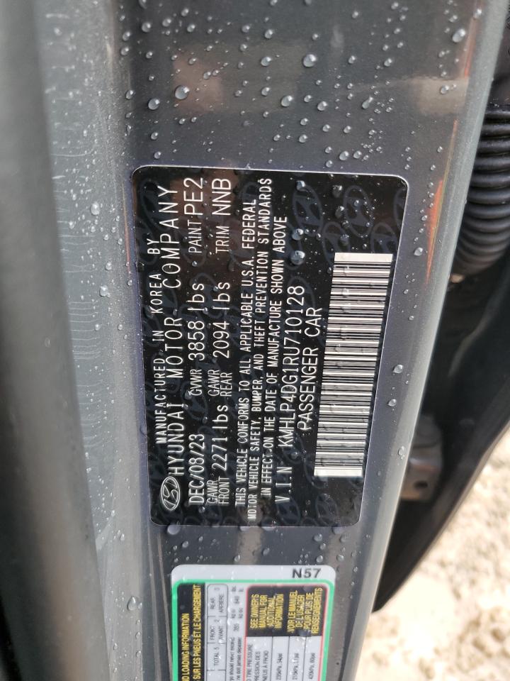 2024 HYUNDAI ELANTRA LIMITED VIN:KMHLP4DG1RU710128