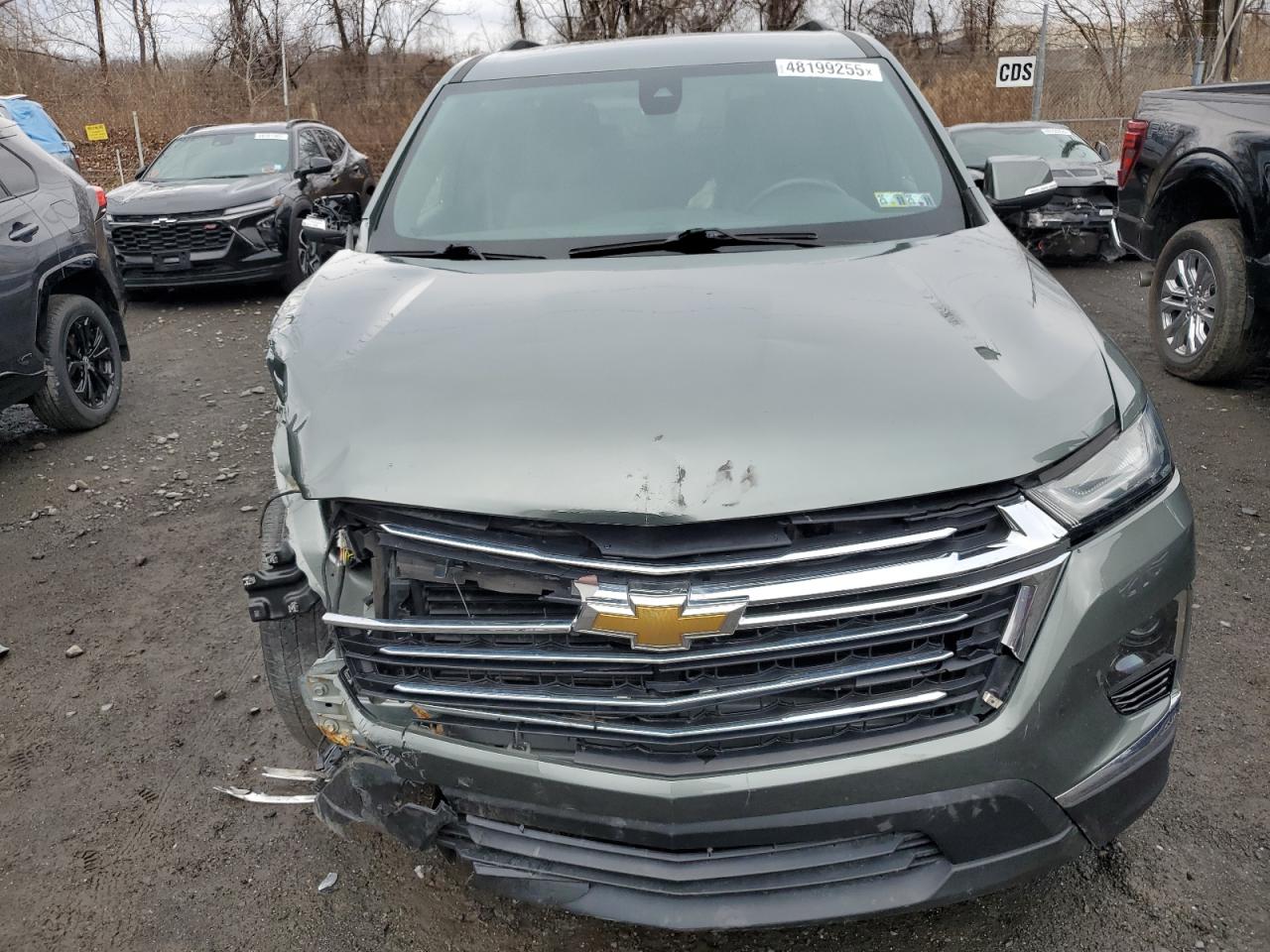 2022 CHEVROLET TRAVERSE LT VIN:1GNEVHKW4NJ177926