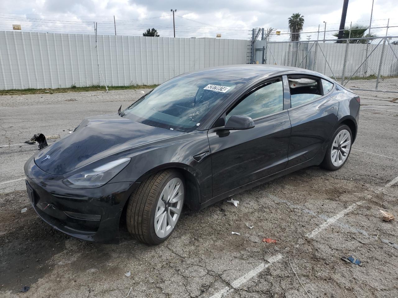 2022 TESLA MODEL 3  VIN:5YJ3E1EA5NF289696